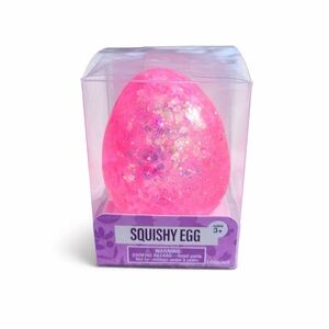 Walgreens Tik Tok Viral Squishy Glitter Egg Pink